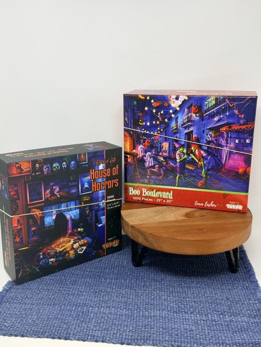 Toynk Rachid Lotf House of Horrors 1000 Puzzle Horror Movie Set Of 2 Complete